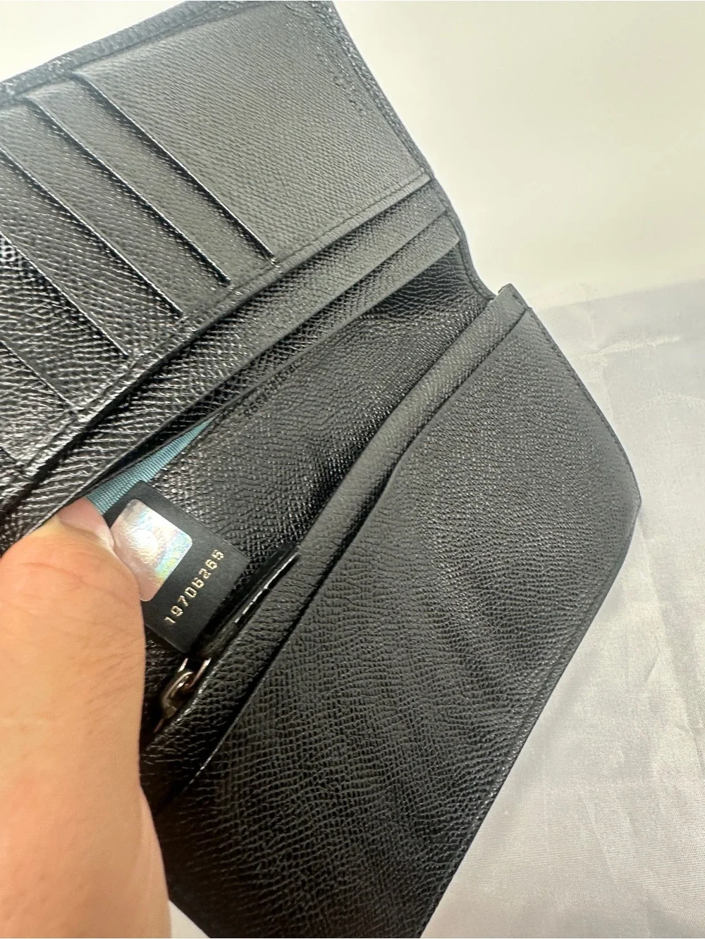 Bvlgari Long Wallet Bvlgari Bulgari Bifold Long Wallet Grain leather